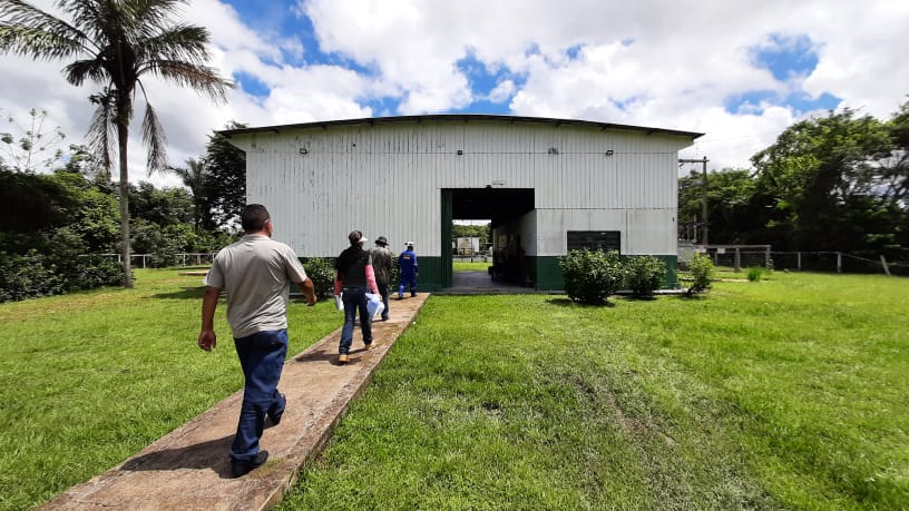 Equipes visitaram unidades produtoras de energia a base de diesel